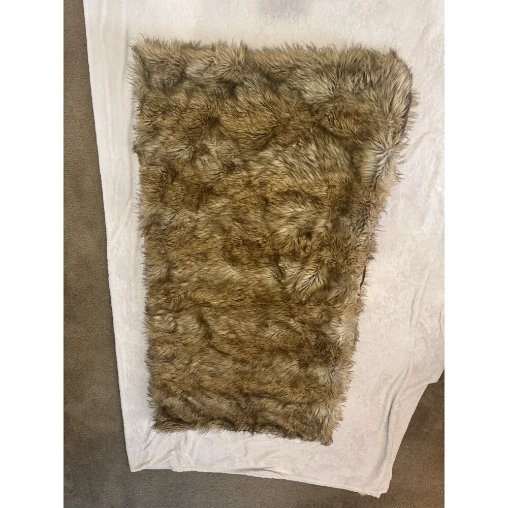 WILD MANNARED Throw  Blanket 58”X 58